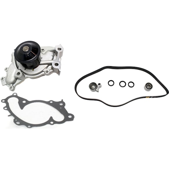 2-Piece Kit Timing Belt Kit, 3.0L, 6Cyl Water Pump Not Included Includes (1) Timing Belt Kit and (1) Water Pump