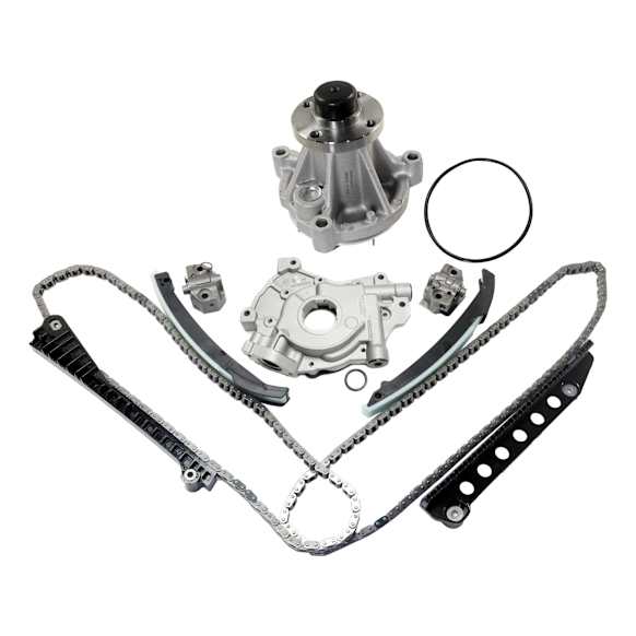 2000 Ford F-350 Super Duty - 3-Piece Kit Timing Chain Kit, With 13/16" Inlet, 5.4L 8Cyl,  Includes (1) Oil Pump, (1) Timing Chain Kit, and (1) Water Pump