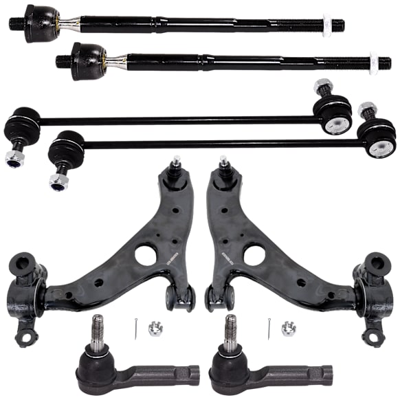 2016 Mazda CX-5 - 8-Piece Kit Suspension Kit,  Includes (2) Control Arm, (2) Sway Bar Link, and (4) Tie Rod End