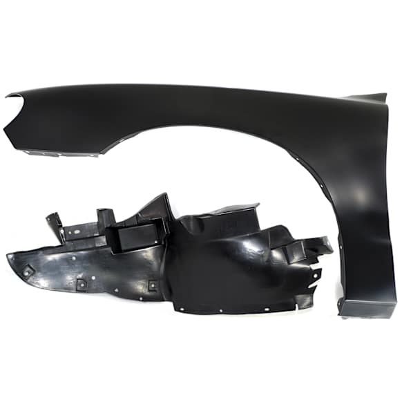 1999-2005 Pontiac Grand Am - 2-Piece Kit, Front, Driver Side Fender, Sedan, Includes (1) Fender and (1) Fender Liner