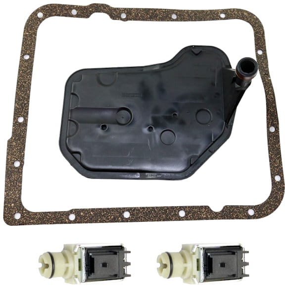 3-Piece Kit Automatic Transmission Filter, includes (1) Automatic Transmission Filter and (2) Automatic Transmission Solenoid