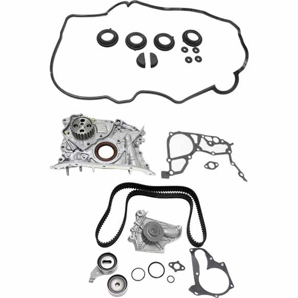 3-Piece Kit Timing Belt with Oil Pump, and Valve Cover Gasket