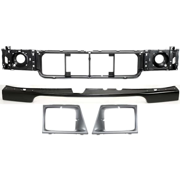 4-Piece Kit Header Panel, includes Bumper Trim, Header Panel, and Headlight Doors