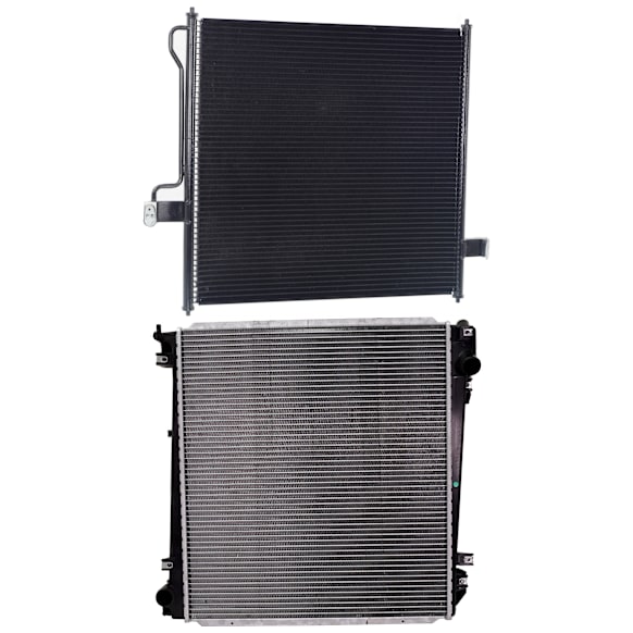 2005 Ford Explorer - 2-Piece Kit Radiator, 4.6L 8Cyl,  Includes (1) A/C Condenser and (1) Radiator