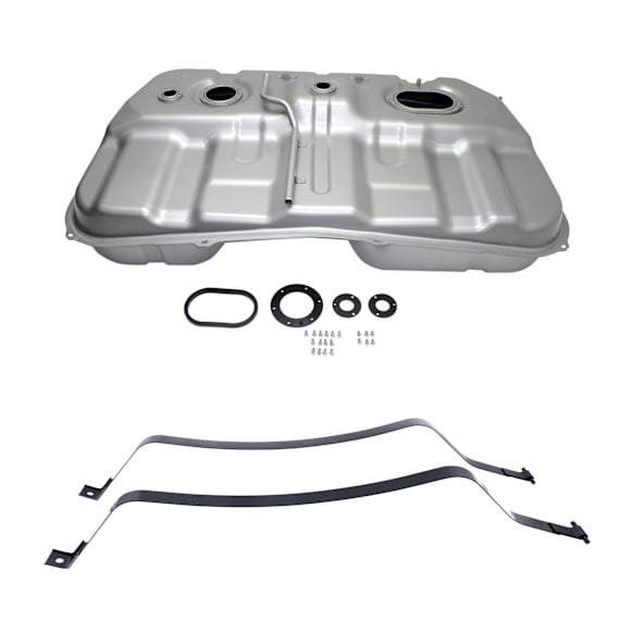 2003 Hyundai Santa Fe LX - 3-Piece Kit Fuel Tank, 17.1 gallons / 65 liters, GAS,  Includes (1) Fuel Tank and (2) Fuel Tank Strap