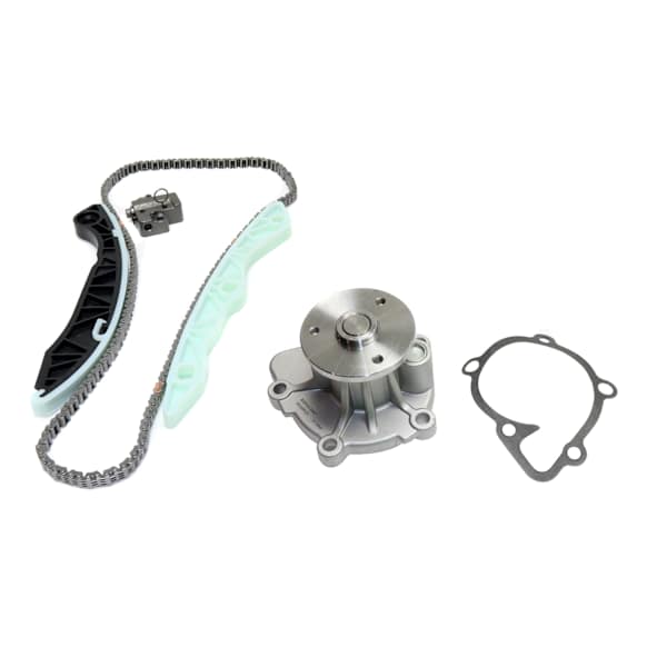 2010 Jeep Patriot - 2-Piece Kit Timing Chain Kit, VIN: A, DOHC, GEMA Engine, 16 Valve, Camshaft Drive, Without Gears, 2.0L 4Cyl,  Includes (1) Timing Chain Kit and (1) Water Pump