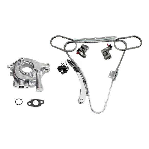 2005 Nissan Quest - 2-Piece Kit Timing Chain Kit, Without Vvt Cam Gear(S), 3.5L 6Cyl,  Includes (1) Oil Pump and (1) Timing Chain Kit