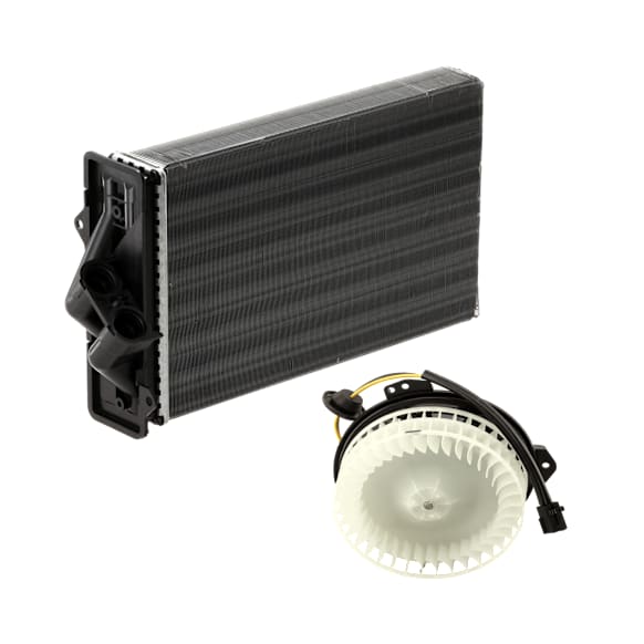 2003 Dodge Grand Caravan - 2-Piece Kit Heater Core, 3.8L 6Cyl,  Includes (1) Blower Motor and (1) Heater Core