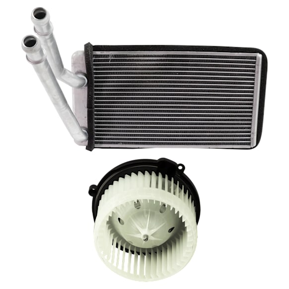 2011 GMC Terrain - 2-Piece Kit Heater Core, 2.4L 4Cyl,  Includes (1) Blower Motor and (1) Heater Core