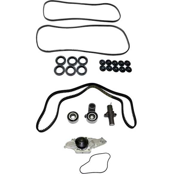 2007 Honda Accord LX - 3-Piece Kit Timing Belt Kit, Water Pump Driven By Timing Belt; Interference Engine, Water Pump Included, 3.0L 6Cyl,  Includes (1) Timing Belt Kit, (1) Valve Cover Gasket, and (1) Water Pump