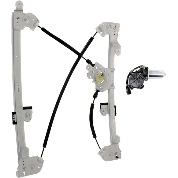 2-Piece Kit, Front, Driver Side Power Window Regulator, Face Bar Only; With pad provision, Includes (1) Window Motor and (1) Window Regulator