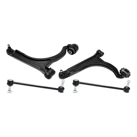 2008 Chrysler Pacifica - 4-Piece Kit Front, Driver and Passenger Side, Lower  Control Arm Kit, All Wheel Drive,  Includes (2) Control Arm and (2) Sway Bar Link