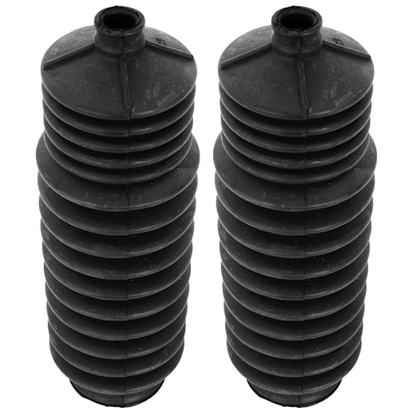 4-Piece Kit Front, Driver and Passenger Side Steering Rack Boot, Includes (2) Tie Rod End