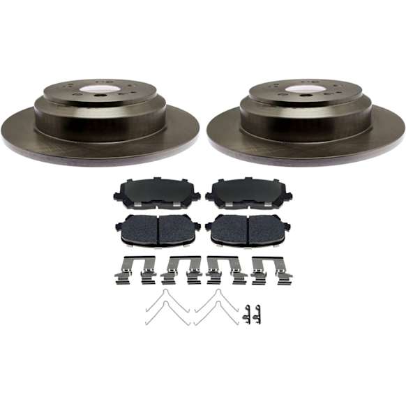 2016 Honda Pilot - 2-Wheel Set Brake Disc and Pad Kit, 329 mm, 3.5L 6Cyl, R-Line Series Includes (2) Disc and (1) Pad Set