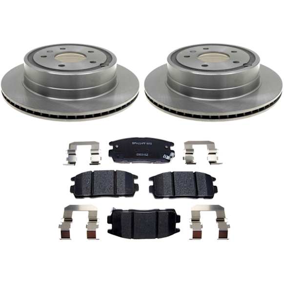 KIT-210513-156 Brake Disc and Pad Kit,  R-Line Series