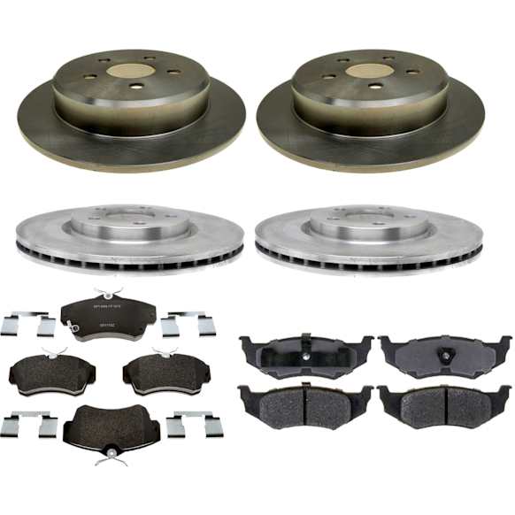 KIT-210513-1799 Brake Disc and Pad Kit,  R-Line Series