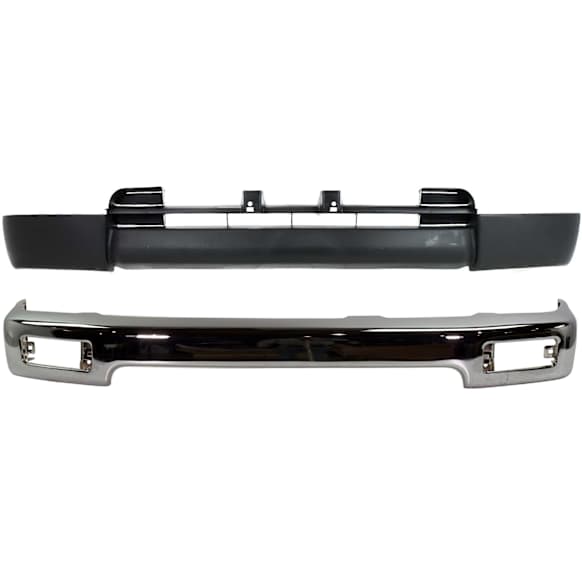 2-Piece Kit, Front Bumper, Sport Utility, Chrome, Includes (1) Bumper and (1) Valance