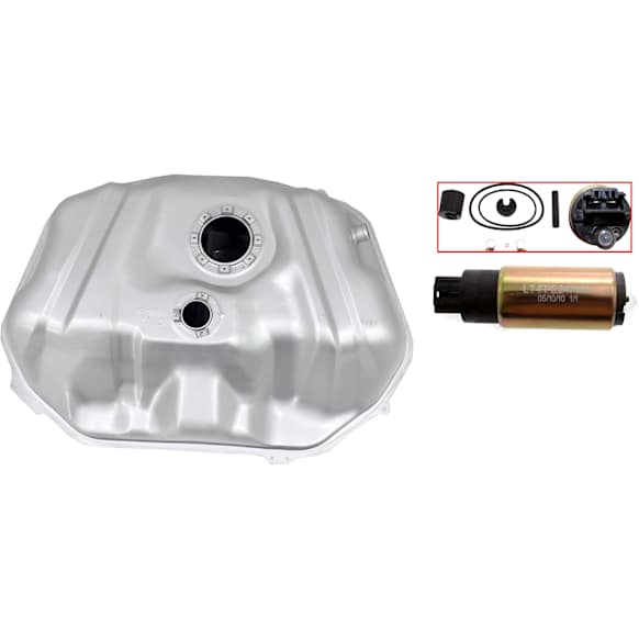 2002 Honda Accord SE - 2-Piece Kit Fuel Tank,  33-3/4 x 24-1/2 x 11-1/2, O-Ring Kit Included, 17.2 gallons / 65 liters, GAS,  Includes (1) Fuel Pump and (1) Fuel Tank