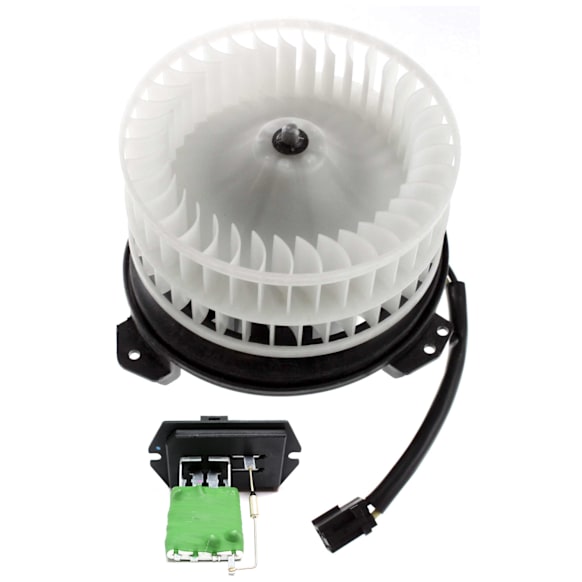 2001-2007 Dodge Grand Caravan - 2-Piece Kit Blower Motor Kit, includes (1) Blower Motor and (1) Blower Motor Resistor, Main Unit