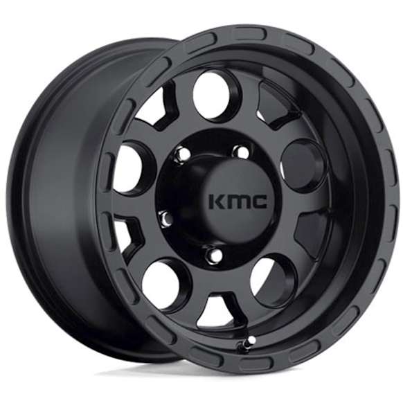 1999 GMC C2500 - Aluminum Matte Black Wheel, 16 in. x 8 in., 8 x 6.5 in. Bolt Pattern