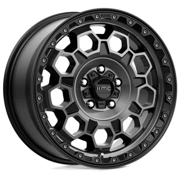 2004 Chevrolet Astro - Aluminum Satin Black Wheel, 17 in. x 9 in., 6 x 5.5 Bolt Pattern