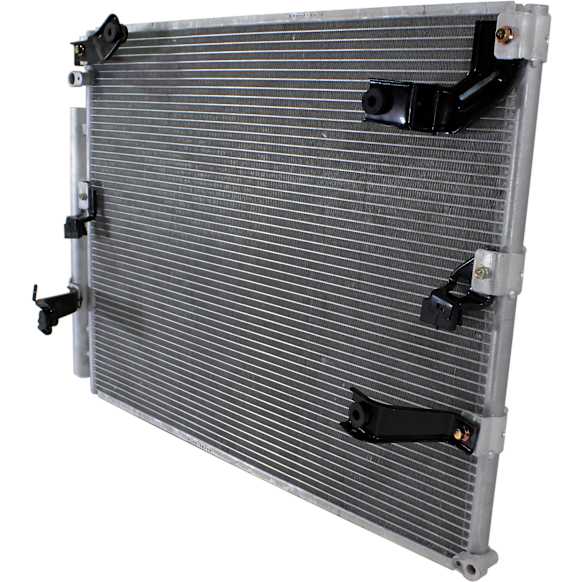 1999 Toyota Land Cruiser - A/C Condenser, For Models With Rear Air Conditioning, Production Date From October 1998, 4.7L