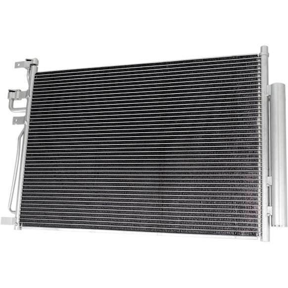 A/C Condenser, With Receiver Drier