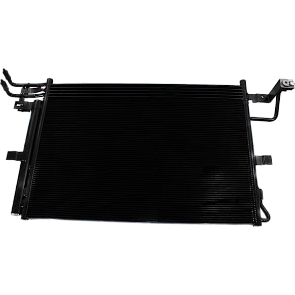 2014-2018 Ford Police Interceptor Utility - A/C Condenser, 3.5L, Non-Turbo, FWD, With Integrated Oil Cooler