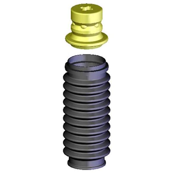 SB108 Shock and Strut Boot - Black, Strut boot, Direct Fit, Sold individually