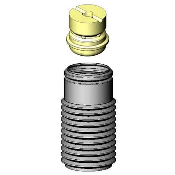 SB110 Shock and Strut Boot - Black, Strut boot, Direct Fit, Sold individually
