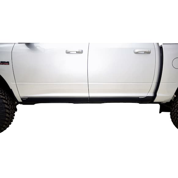 14064 Trail Armor Series Rocker Panel Guards - Black, Dura-Flex(R) 2000 TPO, Direct Fit, Set of 2