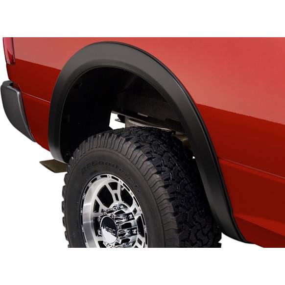 2020 Ram 1500 Classic - Rear, Driver and Passenger Side, Fender Flares, Fleetside, 2 pc. Tire Coverage .5 in. Height 4 in., Black, OE Style Series