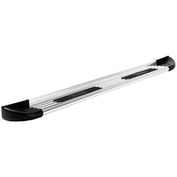 2016 GMC Sierra 3500 HD - Trailrunner Diamond Multi-Fit Series Running Boards, Brite anodized, Non-Powered, Aluminum, Set of 2