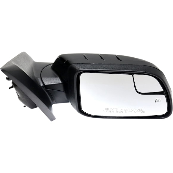 2013 Lincoln MKX - Passenger Side Mirror, Power Adjust, Heated, Paintable, Manual Folding, In-housing Signal Light, With Blind Spot Glass, No Memory, With Puddle Light, No Auto-Dimming