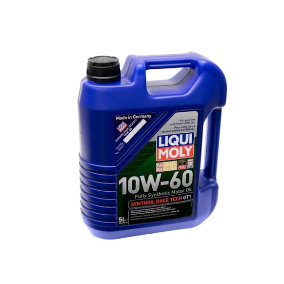 Engine Oil Liqui Moly Synthoil Race Tech GT1 10W-60 Synthetic (5 Liter) - Replaces OE Number 2024