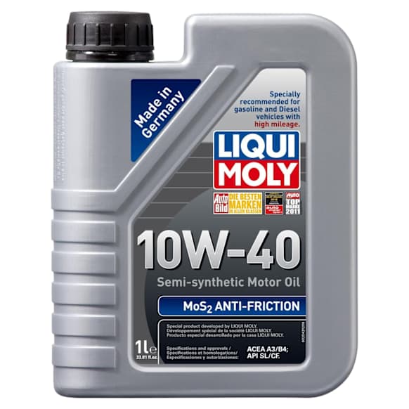 2002 Bentley Azure - Semi-Synthetic Motor Oil, 9.93 Quart (qt) capacity, Sold Individually, MOS2 Antifriction Series