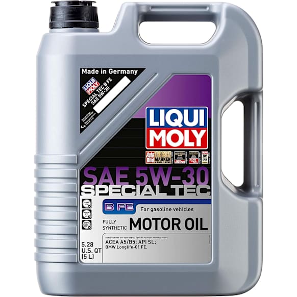 2020 Kia K900 - Full Synthetic Motor Oil, Sold Individually, Special Tec B FE Series