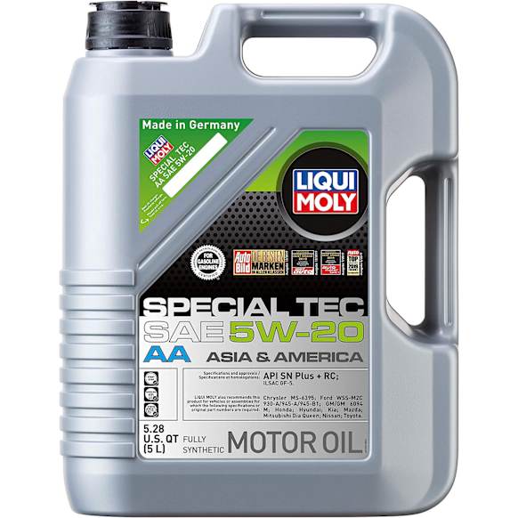 2011 Honda Civic - Full Synthetic Motor Oil, enginedesignationname : R18A1; GAS; Application Temperature: Temperate Climate, 5 Liters, Sold Individually, Special Tec AA Series