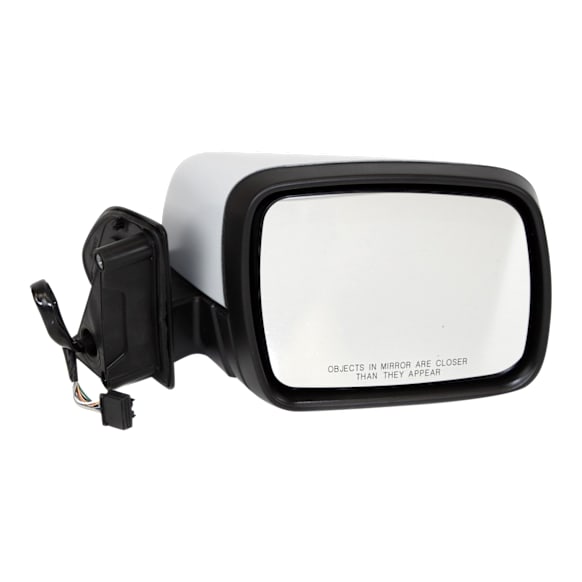 Passenger Side Mirror, Power, Manual Folding, Heated, Paintable, No Signal Light, With memory, No Puddle Light, No Auto-Dimming, No Blind Spot Feature