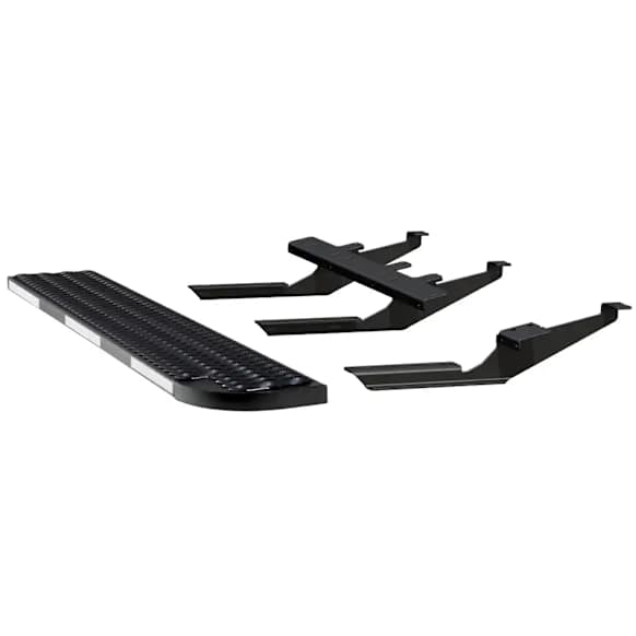 495154-401802-0 Rear, Passenger Side Bumper, Black, 54 In. Lift