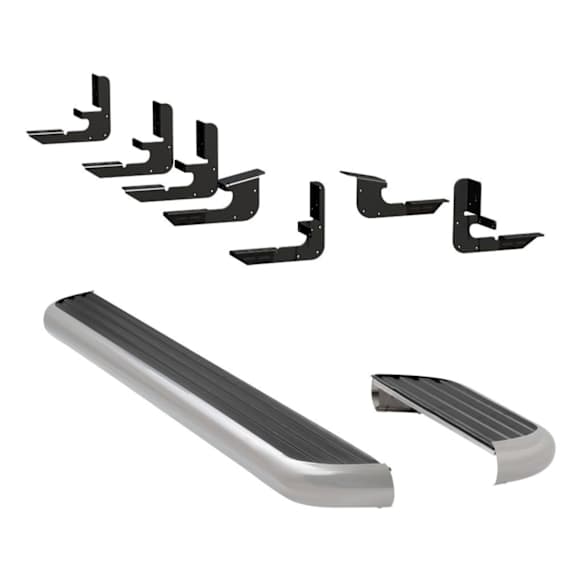 2021 Ram ProMaster 2500 - MegaStep Series Running Boards, Polished, Non-Powered, Stainless Steel, Set of 2