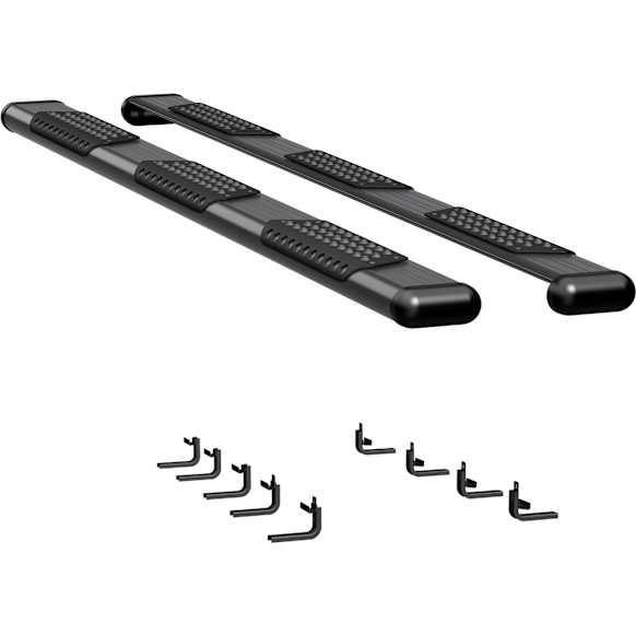 2022 Mercedes Benz Sprinter 2500 - O-Mega II 6 in. Series Running Boards, Powdercoated Textured Black, Non-Powered, Aluminum, Set of 2