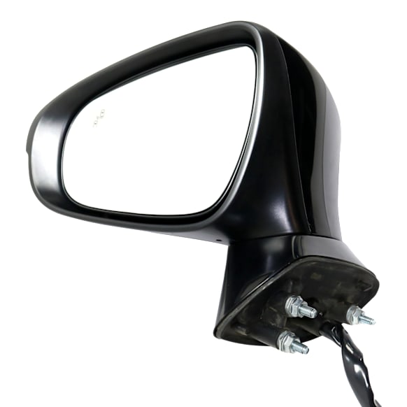 Driver Side Mirror, Power, Manual Folding, Heated, Paintable, In-housing Signal Light, With memory, With Puddle Light, No Auto-Dimming, With Blind Spot Detection in Glass