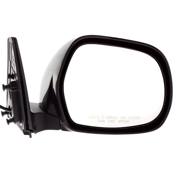 2009 Lexus GX470 - Passenger Side Mirror, Power Adjust, Heated, Paintable, Manual Folding, No Signal Light, No Blind Spot Feature, With Memory, No Puddle Light, No Auto-Dimming