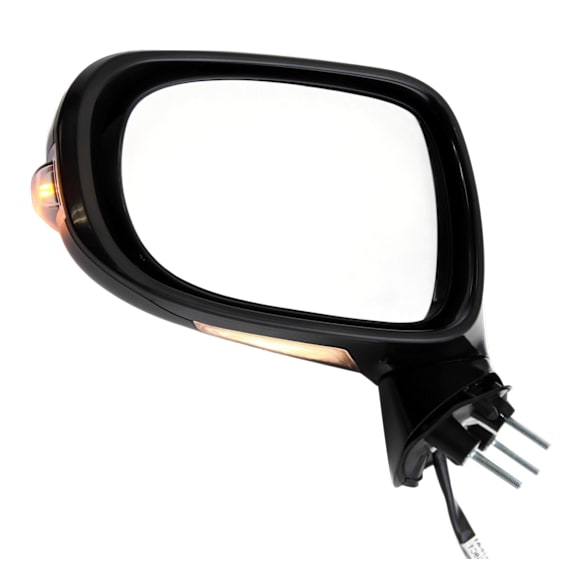 Driver Side Mirror, Power, Manual Folding, Heated, Paintable, With Signal Light, No Memory, With Puddle Light, No Auto-Dim and Blind Spot, Base Model, Without Luxury/Sport Package