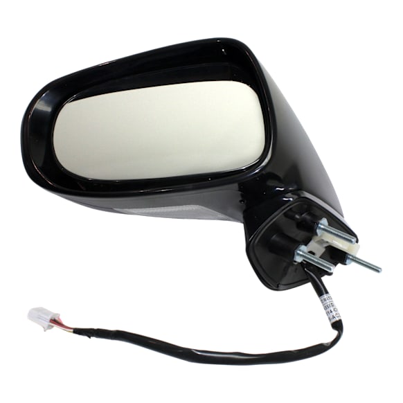 Driver Side Mirror, Power, Manual Folding, Heated, Paintable, With Signal Light, No Memory, With Puddle Light, No Auto-Dim and Blind Spot Feature, For Models Without Luxury Package