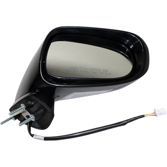 Passenger Side Mirror, Power, Manual Folding, Heated, Paintable, With Signal Light, No Memory, With Puddle Light, No Auto-Dim and Blind Spot Feature, For Models Without Luxury Package