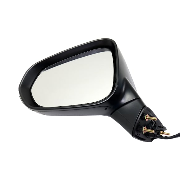 Driver Side Mirror, Power, Manual Folding, Heated, Paintable, In-housing Signal Light, With memory, No Puddle Light, No Auto-Dimming, No Blind Spot Feature