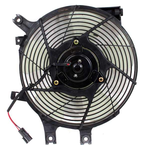 2000 Mitsubishi Montero Sport ES - A/C Condenser Fan 6 Cyl 3.5L, Single fan