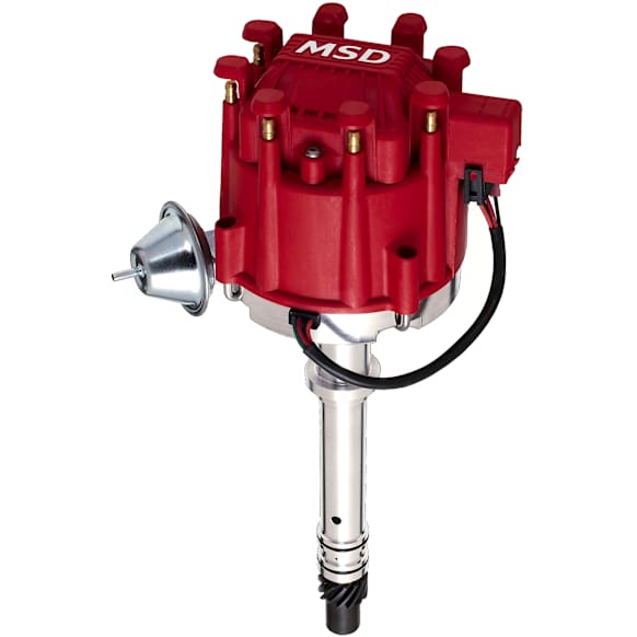 1985 GMC K2500 Suburban - Pro-Billet Distributor, GM HEI Distributors With 4-Pin Ignition Module, Iron Gear, Not Legal For Use Or Sale On Pollution Controlled Vehicles, 8 Cyl 5.7L, Pro-Billet HEI Series